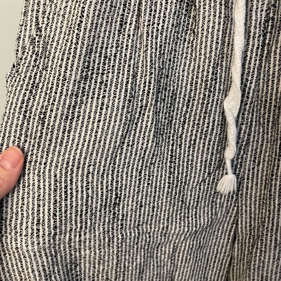 AERIE‎ Black and White Striped Pants Size small - Picture 2 of 7